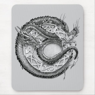 ドラゴンのOrnamental マウスパッド