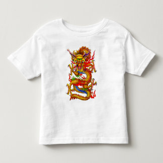 ドラゴンのTシャツ トドラーTシャツ