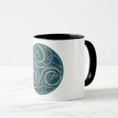 ドラゴンのTriskeleのケルト族のマグ マグカップ (正面右)