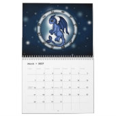 ドラゴンのZodiacsignsのカレンダー カレンダー (3月 2027)