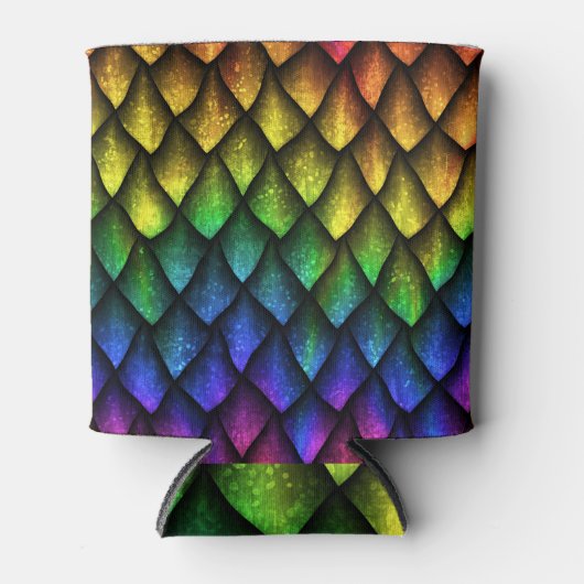 ドラゴンはかりで測シームレス3Dテクスチャ。 缶クーラー (正面)