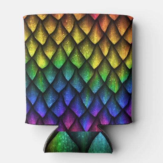 ドラゴンはかりで測シームレス3Dテクスチャ。 缶クーラー (裏面)