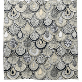 ドラゴンはかりで測モノ シャワーカーテン