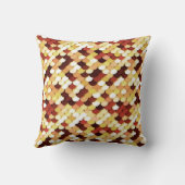 "ドラゴンはかりで測" – チョコレート、タン、サビ、クリーム クッション (裏面)