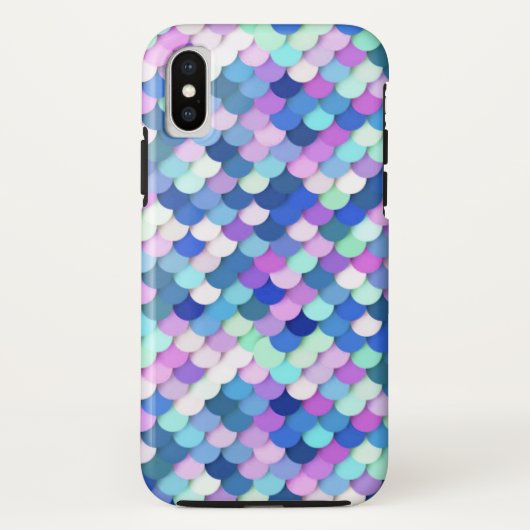 "ドラゴンはかりで測" – 青、蘭、ラベンダー Case-Mate iPhoneケース (裏面)