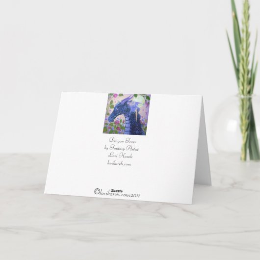 ドラゴンは悔やみや弔慰を引き裂きます カード (裏面)