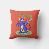 ドラゴンは魔法.. クッション (裏面)