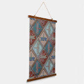 ドラゴンぶら下がったフライのタイルを使用した壁のタペストリー 吊り下げ型タペストリー (傾斜あり)