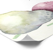 ドラゴンをテーマにした先史時代の生息地ベビーシャワー ポスター (角)