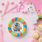 ドラゴンをテーマにした少年の誕生日パーティー ペーパーボウル (パーティー)