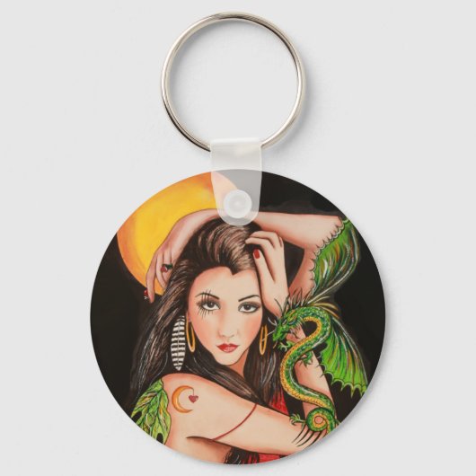 ドラゴンを友として キーホルダー (正面)