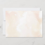 ドラゴンを呼べ！水彩1歳誕生日写真 招待状 (裏面)