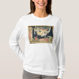 ドラゴンを戦うセントマイケルおよび彼の天使 Tシャツ
