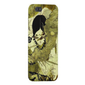 ドラゴンを持つアジア人 iPhoneケース (裏面右)