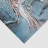 ドラゴンを持つWondefulの妖精 薄葉紙 (詳細)