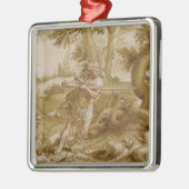 ドラゴンを攻撃する約Cadmus メタルオーナメント (左)