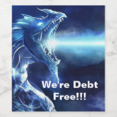 ドラゴンを放せ ワインラベル (シングルラベル)