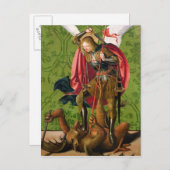 ドラゴンを殺すセントマイケル ポストカード (正面/裏面)