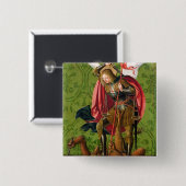 ドラゴンを殺すセントマイケル 缶バッジ (正面&裏面)