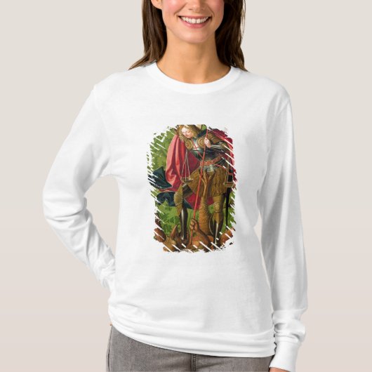 ドラゴンを殺すセントマイケル Tシャツ (正面)