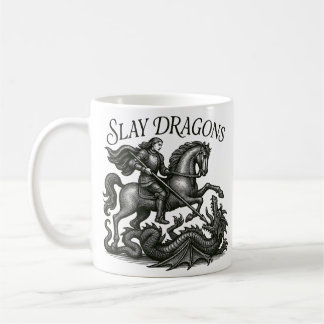 ドラゴンを殺す コーヒーマグカップ