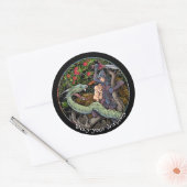 ドラゴンを殺す,ヨルダン・ピーターソンのファンのためのギフト。 ラウンドシール (封筒)