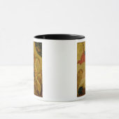 ドラゴンを殺害するセントジョージ マグカップ (中央)