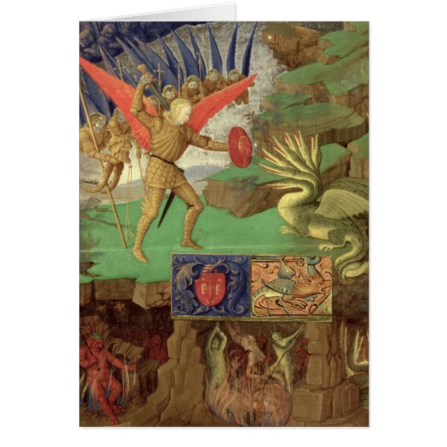 ドラゴンを殺害するセントマイケル (正面)