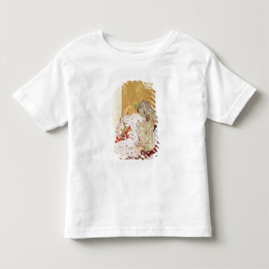 ドラゴンを殺害するBahrum Gur トドラーTシャツ (正面)