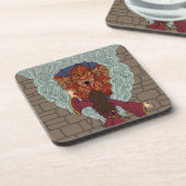 ドラゴンを誘惑する コースター (左側)