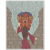 ドラゴンを誘惑する シール (正面)