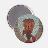 ドラゴンを誘惑する マグネット (正面/裏面)