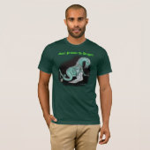 ドラゴンを誘発しないで下さい! Tシャツ (正面フル)
