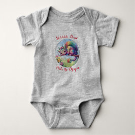 ドラゴンを起こさないベビーワンピース ベビーボディスーツ