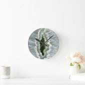 ドラゴンアイアゲットドルジー ラウンド壁時計 (ホーム)