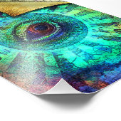 ドラゴンアイエンシェント遺物アートプリント フォトプリント            (角)