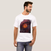 ドラゴンアイマクログラフィックTシャツ Tシャツ (正面フル)