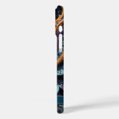 ドラゴンアイモダン抽象芸術幾何学的フラクタル名 Case-Mate iPhoneケース (裏面 / 左)