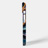 ドラゴンアイモダン抽象芸術幾何学的フラクタル名 Case-Mate iPhoneケース (裏面 / 左)