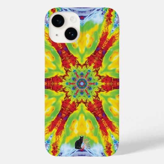 ドラゴンアイ カレイドスコープ iPhoneケース Case-Mate iPhoneケース (裏面)