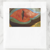 ドラゴンアイ 長方形シール (バッグ)