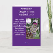 ドラゴンアタック カード (裏面)