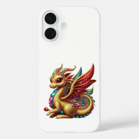 ドラゴンアップルiPhoneケース Case-Mate iPhoneケース (裏面)