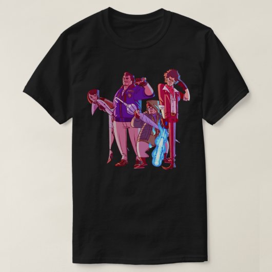 ドラゴンアートのようなヤクザ Tシャツ (デザイン正面)