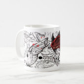 ドラゴンアート コーヒーマグカップ (正面左)