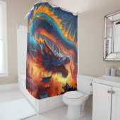 ドラゴンアート シャワーカーテン (インサイチュ)