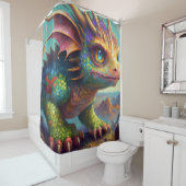 ドラゴンアート シャワーカーテン (インサイチュ)