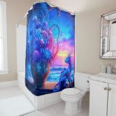 ドラゴンアート シャワーカーテン (インサイチュ)