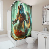ドラゴンアート シャワーカーテン (インサイチュ)