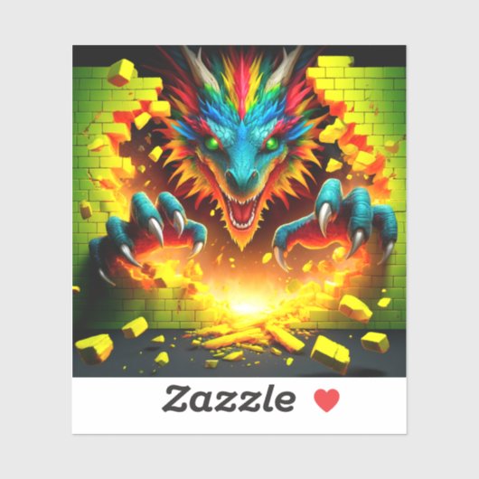 ドラゴンアート シール (シート)